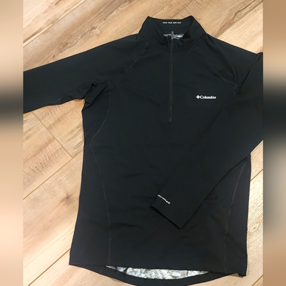 Columbia Black Performance Pullover Medium - image 1